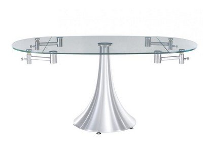 Стеклянный кухонный стол T017